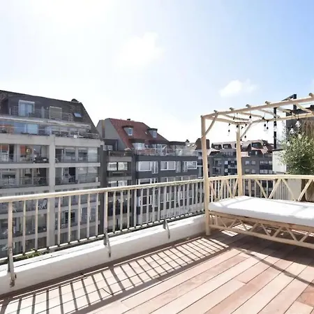 Lush 3bed/3bath Penthouse W Deck Appartamento Knokke-Heist